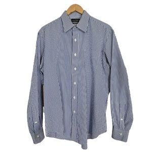 Lauren Ralph Lauren Mens Dress Shirt 100% Cotton Non Iron